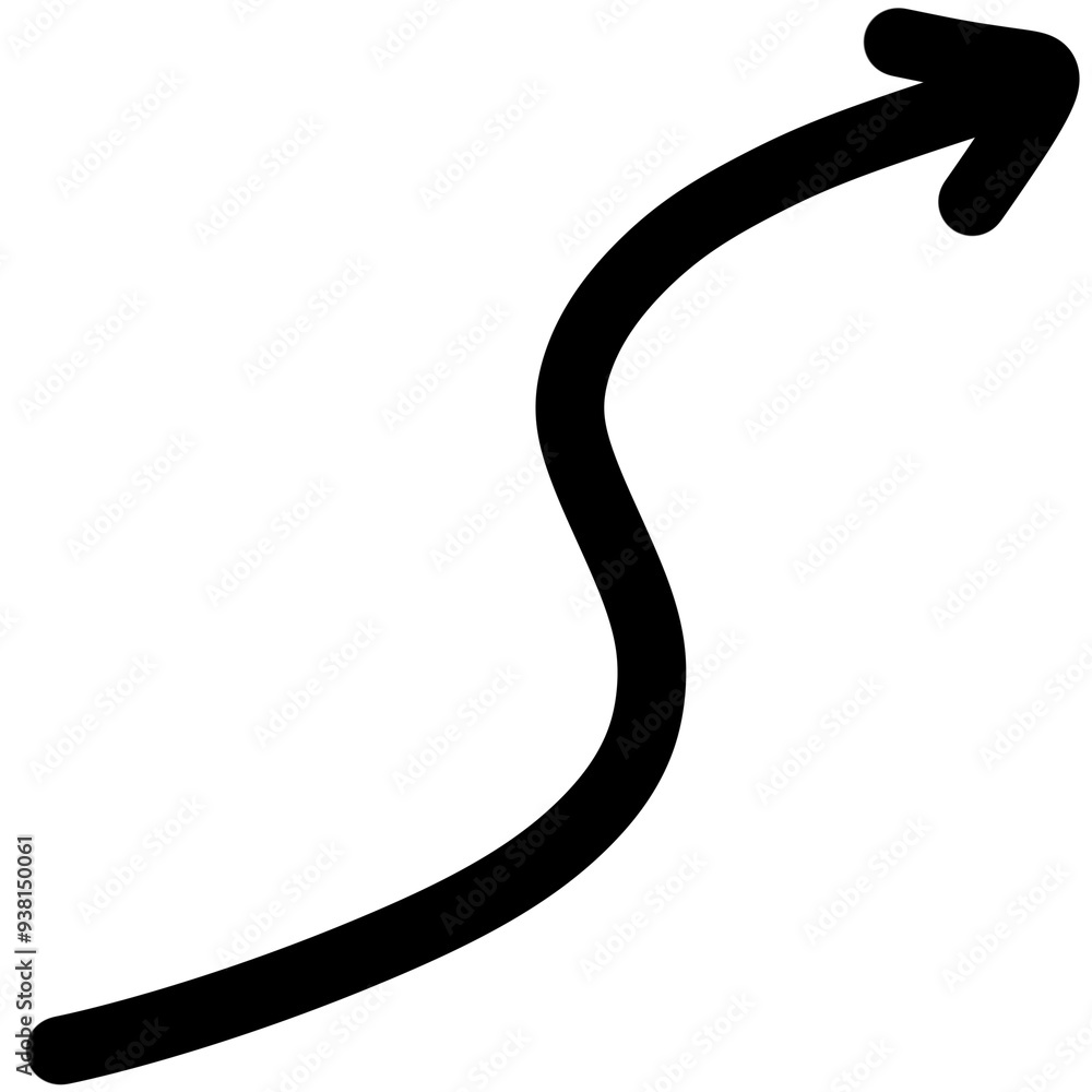 Black arrow element Black arrow element
