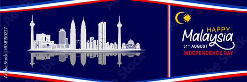 Happy Malaysia Independence day 2024, Malaysia Independence day 1957, 31st August, 31 August, National Day, Independence Day