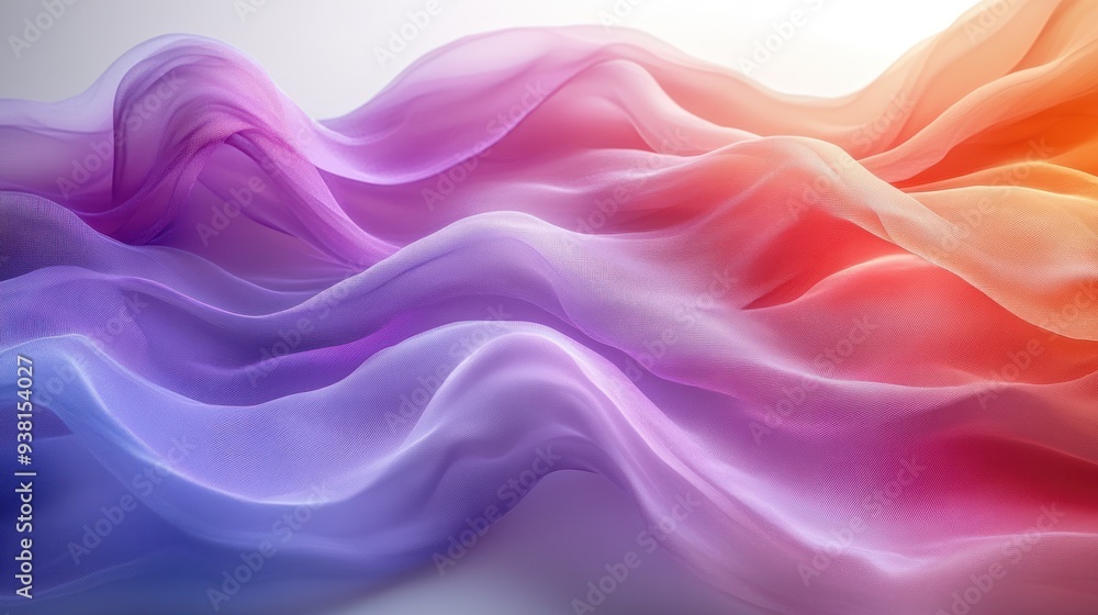 Obraz premium Abstract Colorful Fabric Background