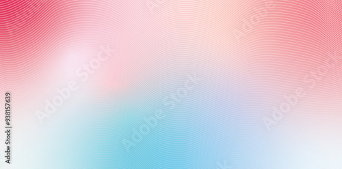 Multicolour Pastel tint gradient background with wavy lines texture