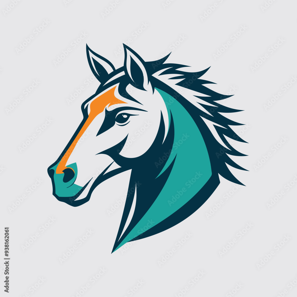 horse head illustration design 522 horse head illustration design 522