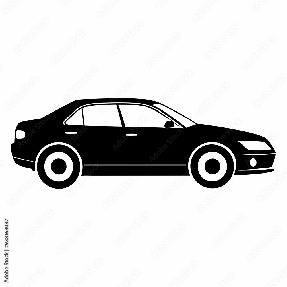 Car Black silhouette Car Black silhouette