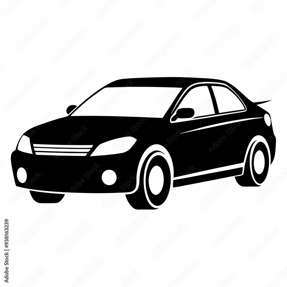 Car Black silhouette Car Black silhouette