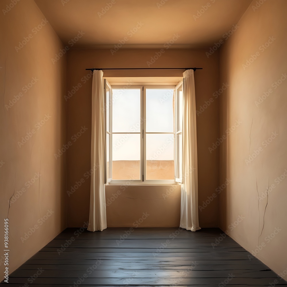 empty white room wall with shadow and light from windows, white interior background empty white room wall with shadow and light from windows, white interior background