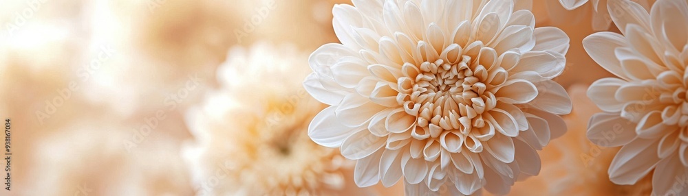 Delicate creamy flower blooms create a serene and soft atmosphere, perfect for nature themes and floral designs. Delicate creamy flower blooms create a serene and soft atmosphere, perfect for nature themes and floral designs.