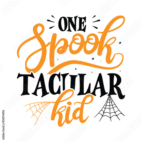 Spook Tacular Kid SVG