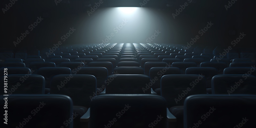 cinema auditorium with chairs cinema auditorium with chairs
