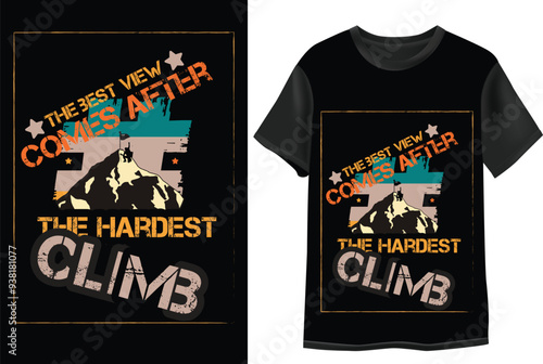 Climb Higher: Inspirational Adventure Shirt