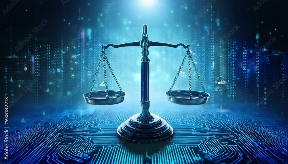 Digital Scales of Justice on Cyber Background Balancing Technology and ...