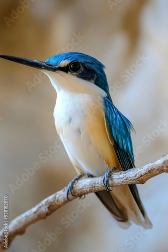 Wallpaper Mural Bee Hummingbird Bird in Nature, Realistic Photo, Background for, Wallpaper, Cover and Screen of Smartphone, Cell Phone, Computer, Laptop, 9:16 and 16:9 Format Torontodigital.ca