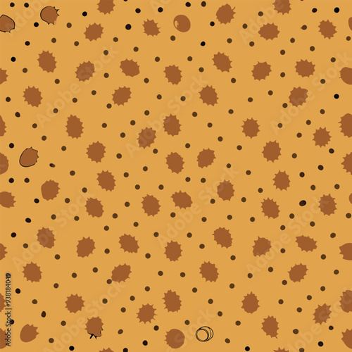 Ostrich skin seamless pattern vector design — textured leather background with dot clusters, reptile-style grain, ideal for fashion, fabric, and textile design