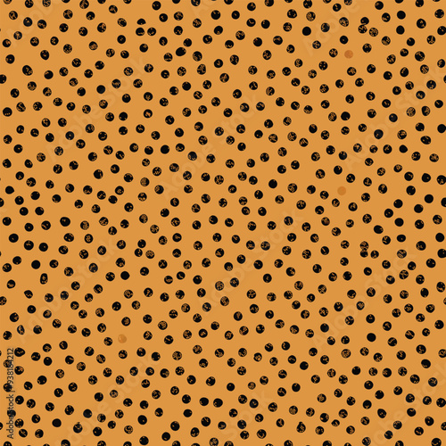Ostrich skin seamless pattern vector design — textured leather background with dot clusters, reptile-style grain, ideal for fashion, fabric, and textile design