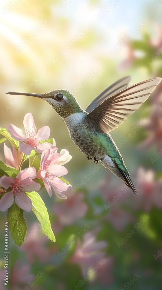 Bee Hummingbird Flying Under Blue Sky, Photo Realistic, Pattern Background, Wallpaper, Cover and Screen for Smartphone, Cell Phone, Computer, Laptop, 9:16 and 16:9 Format Bee Hummingbird Flying Under Blue Sky, Photo Realistic, Pattern Background, Wallpaper, Cover and Screen for Smartphone, Cell Phone, Computer, Laptop, 9:16 and 16:9 Format