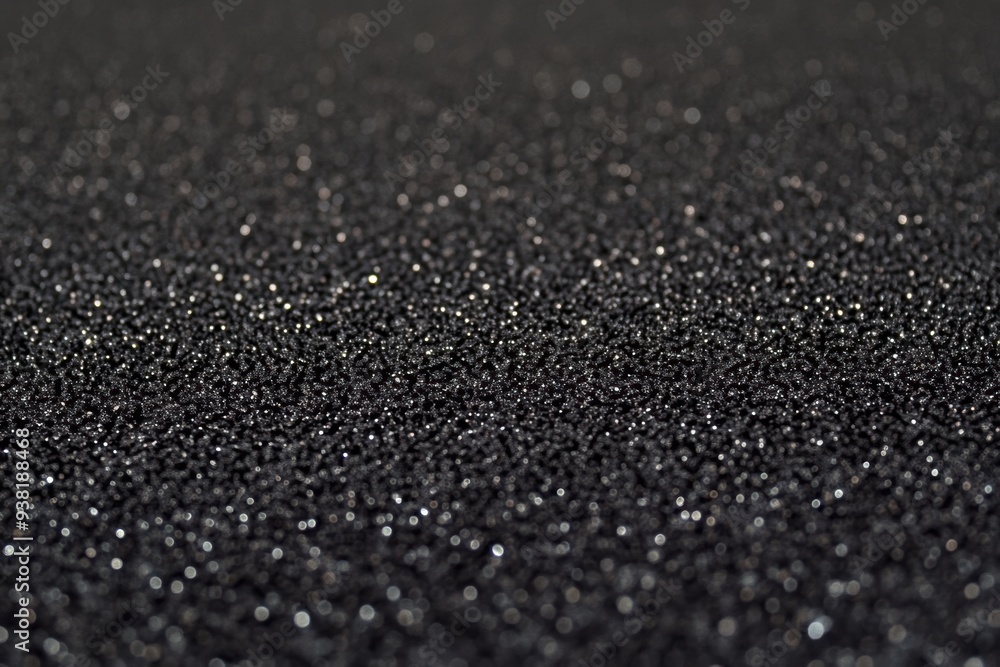 Sparkling black glitter texture background for design Sparkling black glitter texture background for design