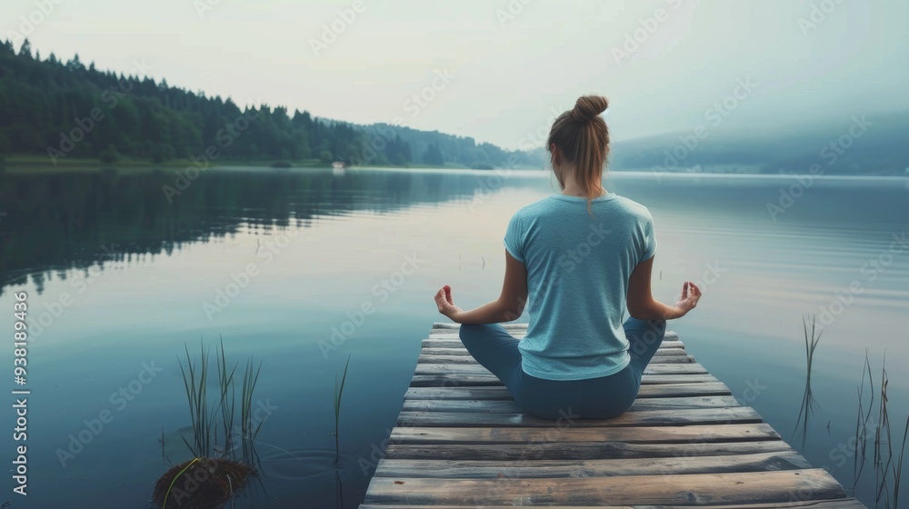 Woman feeling freedom, enjoying vacation.