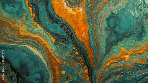 a close up of a colorful, abstract background with a colorful texture.