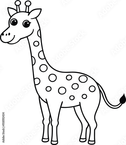 This kids coloring book is filled with little cute animals to color
