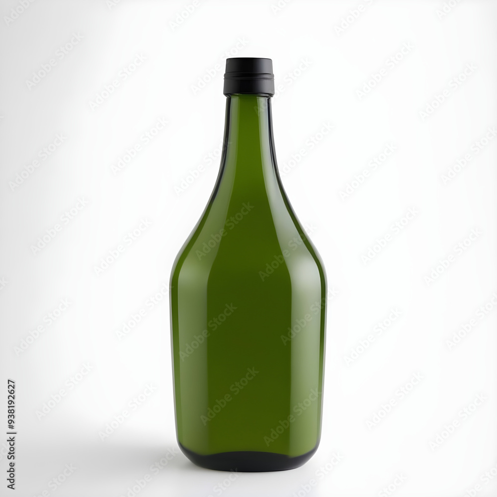 Bottle Isolated on a Clean Background - AI-Generated Image Bottle Isolated on a Clean Background - AI-Generated Image