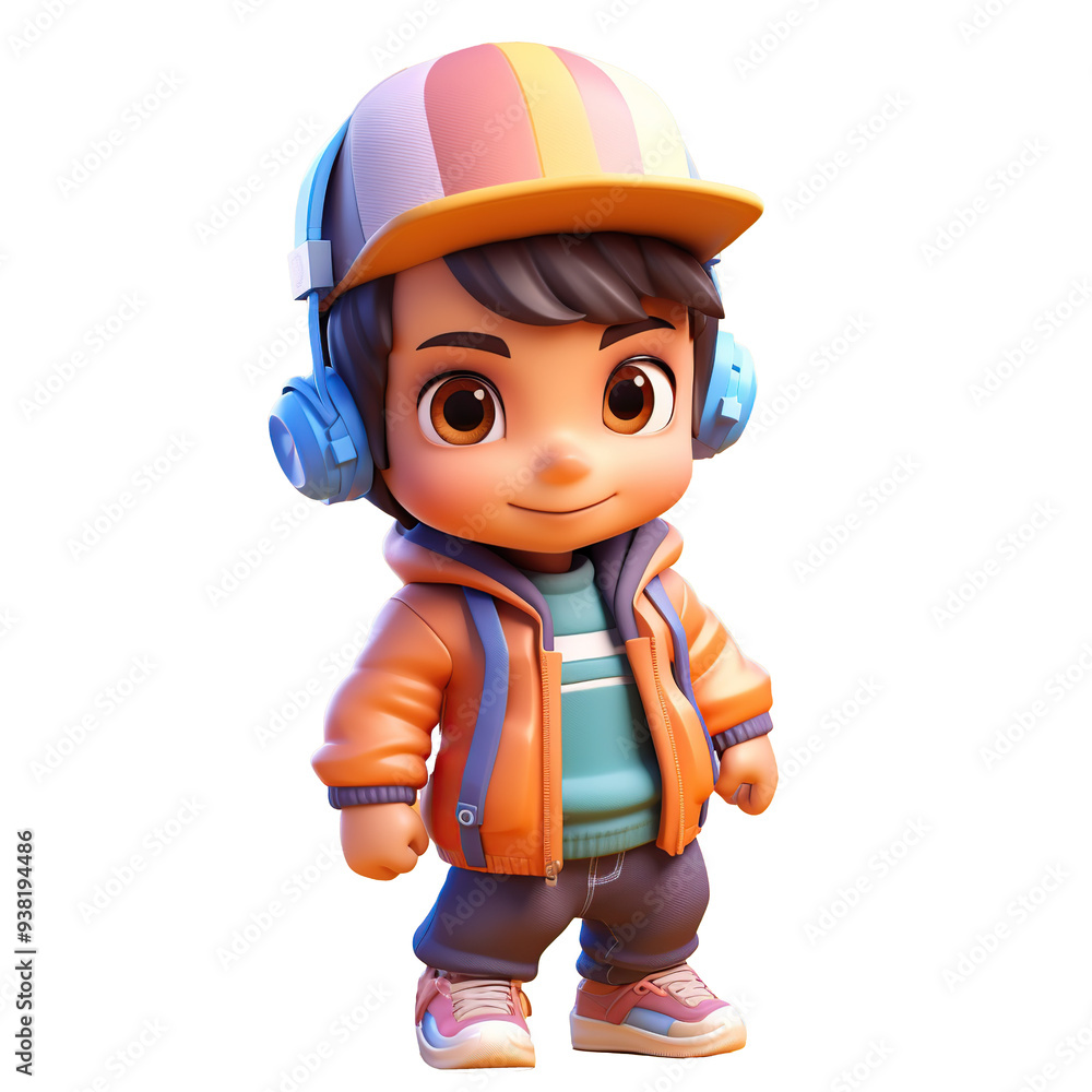 3d render of cute boy student isolated on transparent background 3d render of cute boy student isolated on transparent background