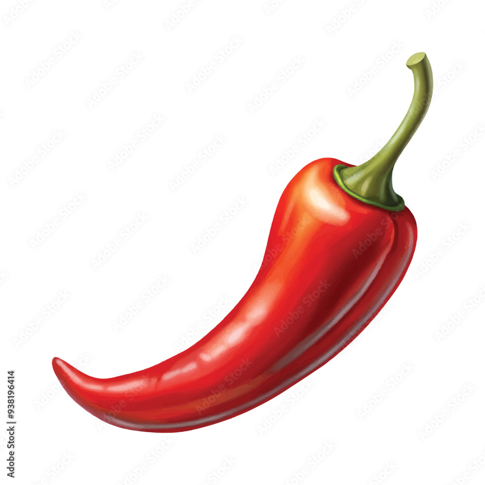 3d vector red hot chilli design 3d vector red hot chilli design