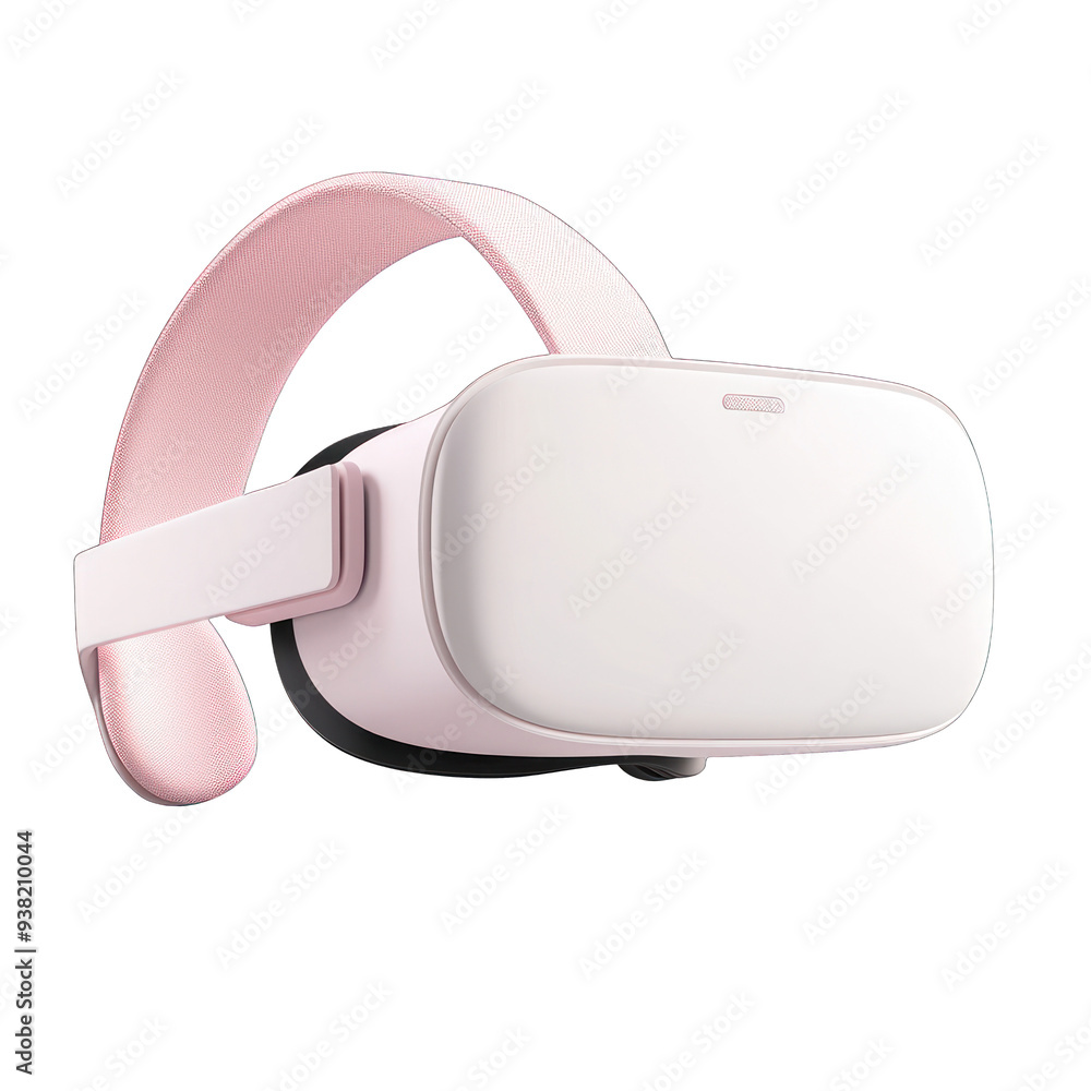 Stylish virtual reality headset with a sleek design, perfect for immersive gaming and entertainment experiences. transparent background Stylish virtual reality headset with a sleek design, perfect for immersive gaming and entertainment experiences. transparent background