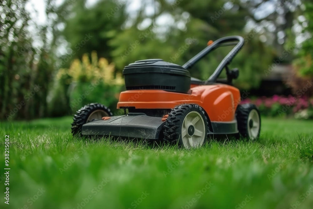 Fototapeta premium Zero Turn Mower