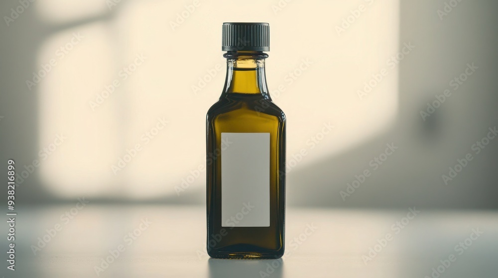 Olive Oil Bottle on Marble Surface - Stylish Kitchen Decor Inspiration Olive Oil Bottle on Marble Surface - Stylish Kitchen Decor Inspiration