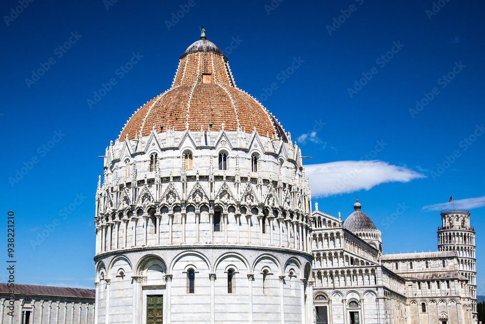 Fototapeta premium Baptysterium San Giovanni w Pizie