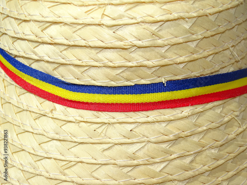 Traditional hat (clop) from Maramures county, Romania