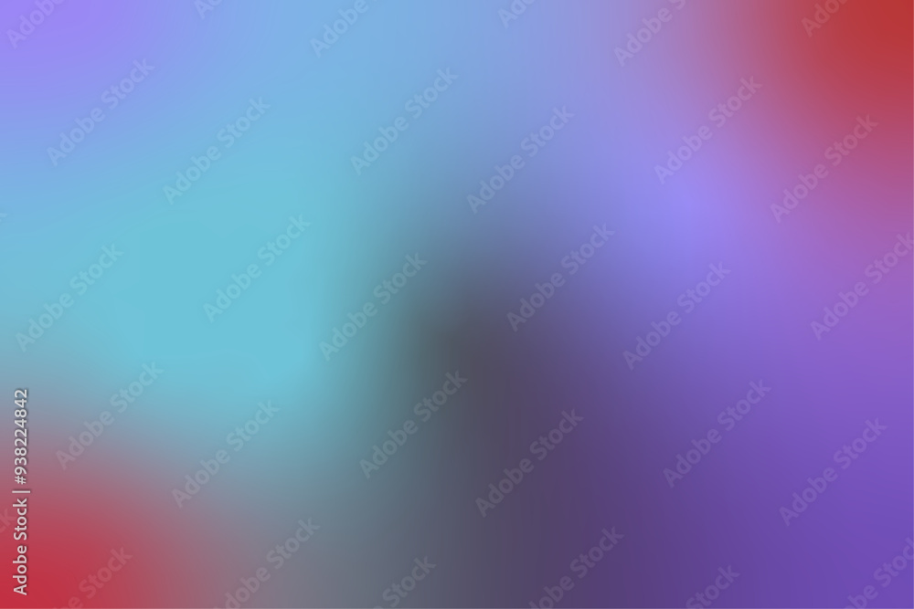 Fototapeta premium Abstract colorful background with bokeh and gradient effects, featuring vibrant shades of blue, green, and rainbow hues, creating a smooth, energetic, and artistic design