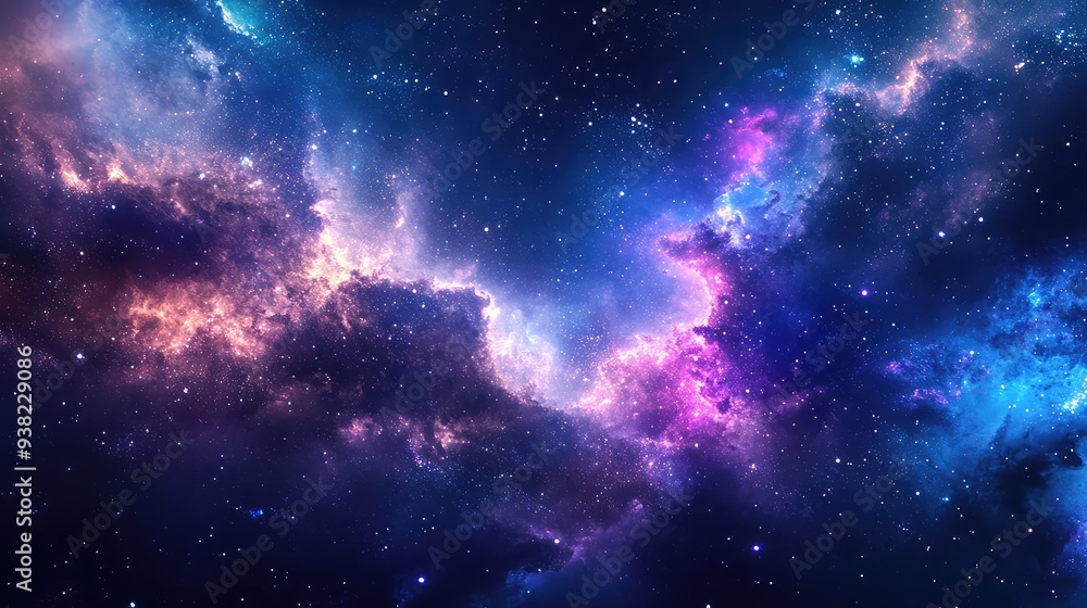 Mystical galactic textures with a blend of deep blues, purples, and sparkling stardust, evoking a magical space ambiance. Mystical galactic textures with a blend of deep blues, purples, and sparkling stardust, evoking a magical space ambiance.