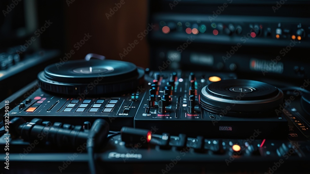 dj in action dj in action