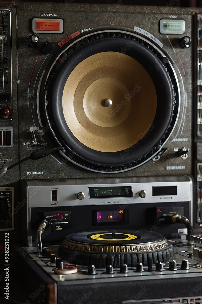 Fototapeta premium dj in action