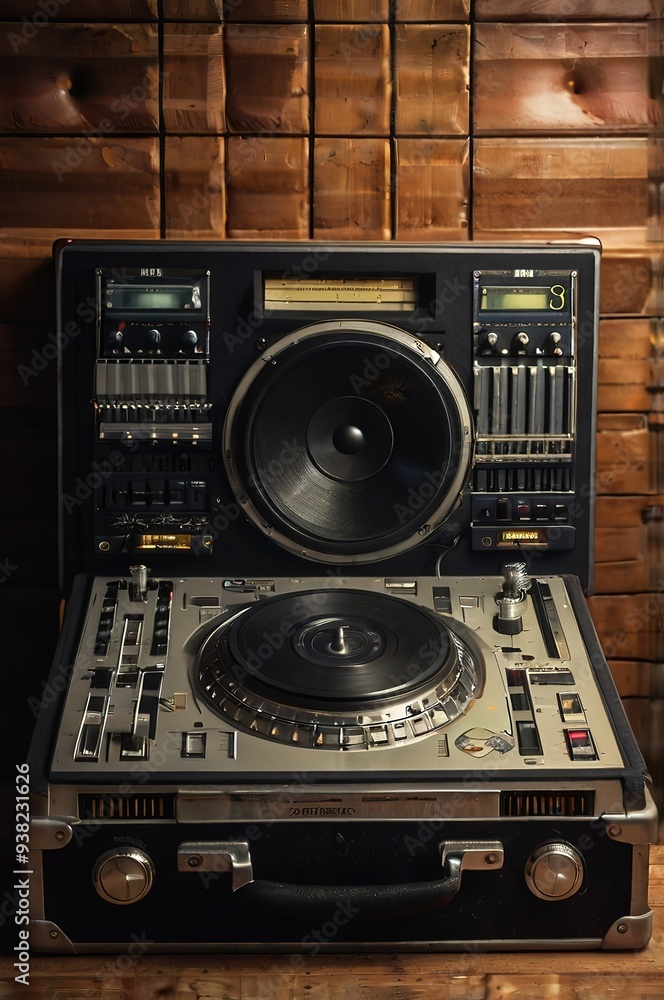 Fototapeta premium dj in action