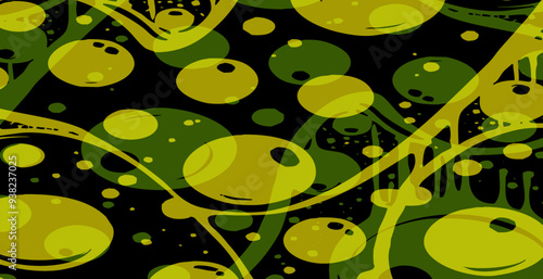 Abstract pattern. Illustration for printing on wall decorations. For use in graphics.