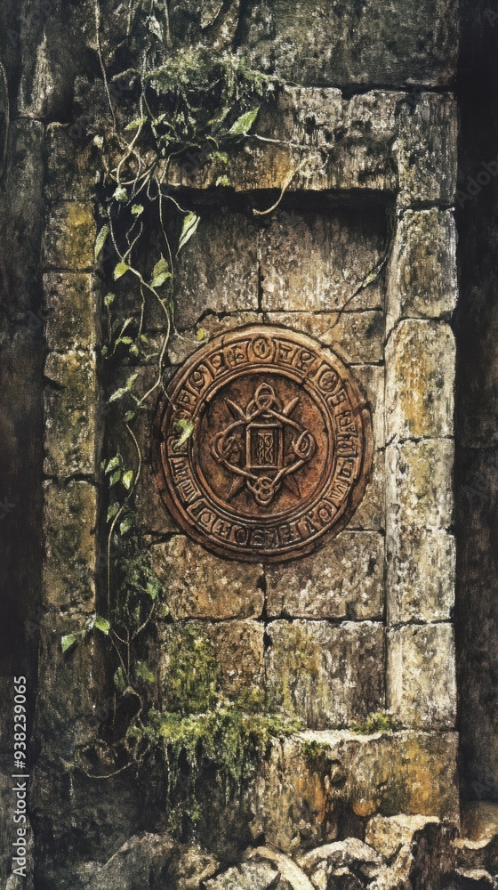 Seal of Solomon Historic Wall Judaism, Islam Religion Spiritual Symbol Seal of Solomon Historic Wall Judaism, Islam Religion Spiritual Symbol