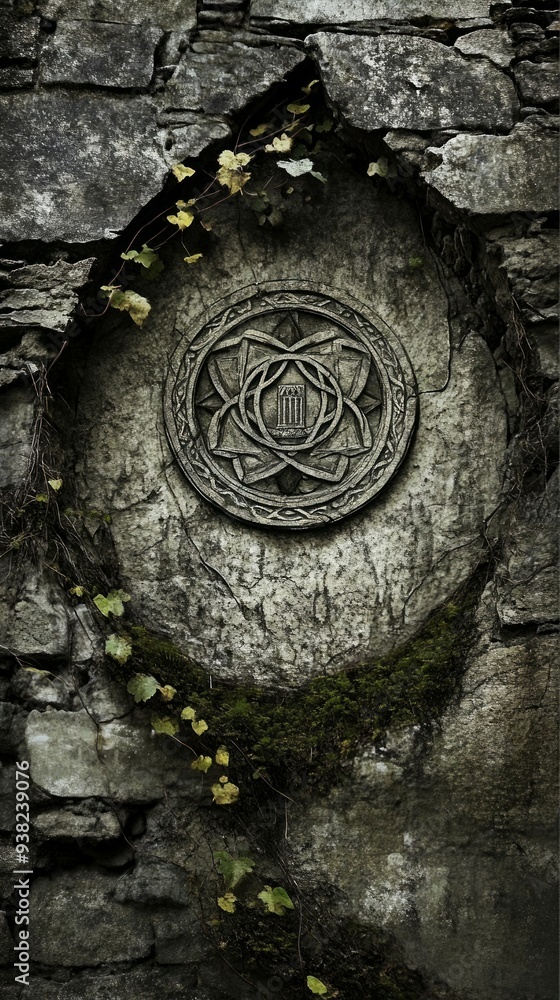 Seal of Solomon Historic Wall Judaism, Islam Religion Spiritual Symbol