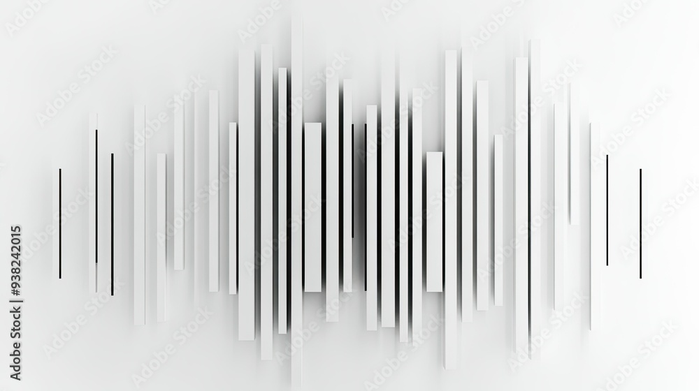 Abstract composition of straight lines on a white backdrop, focusing on symmetry and simplicity. Abstract composition of straight lines on a white backdrop, focusing on symmetry and simplicity.