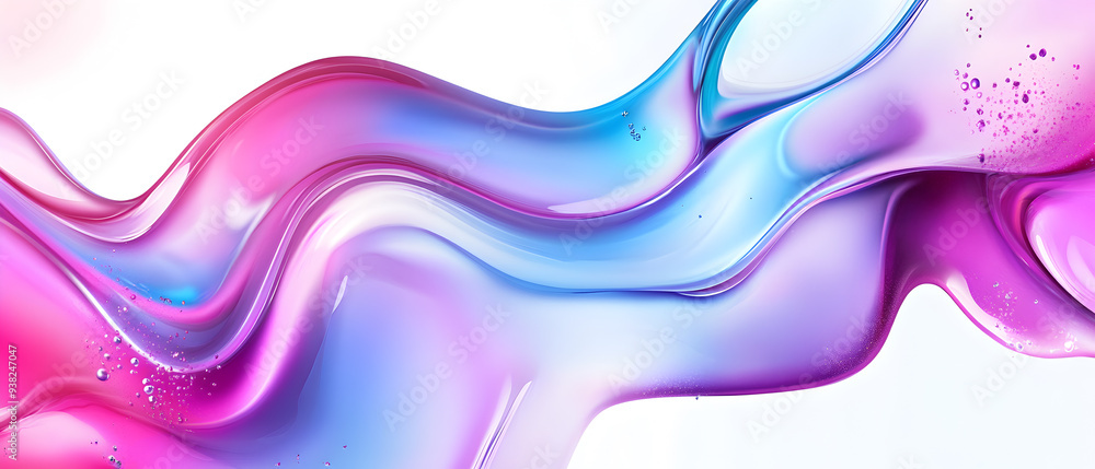 Abstract colorful liquid swirls. Abstract colorful liquid swirls.