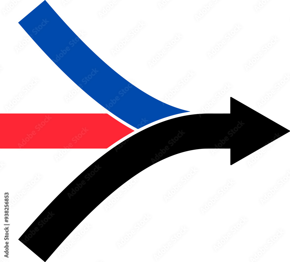 red and white arrows red and white arrows