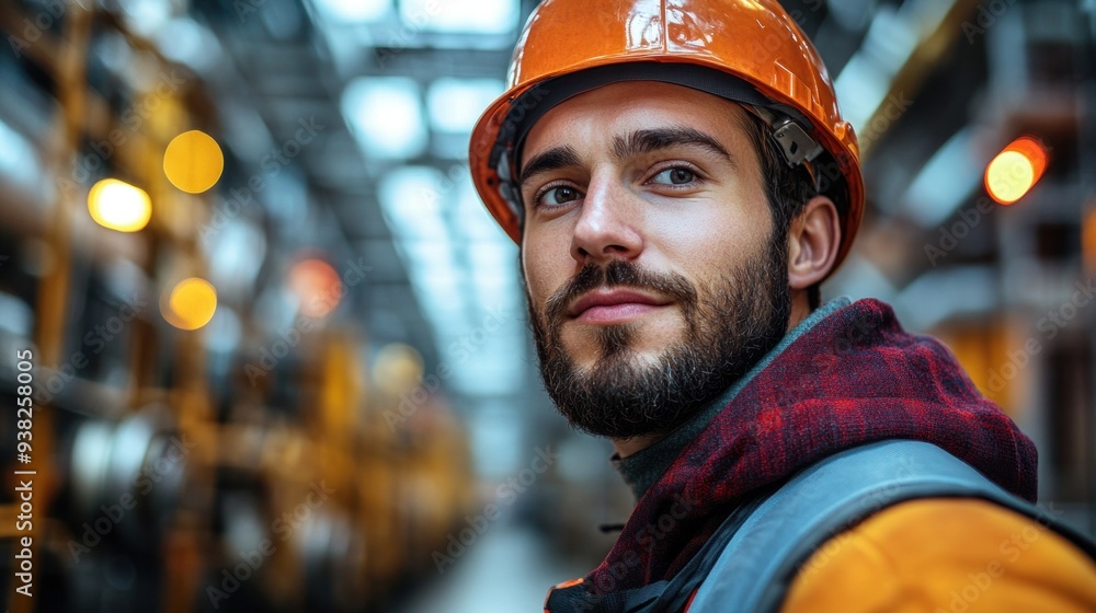 Portrait of a Construction Worker Portrait of a Construction Worker
