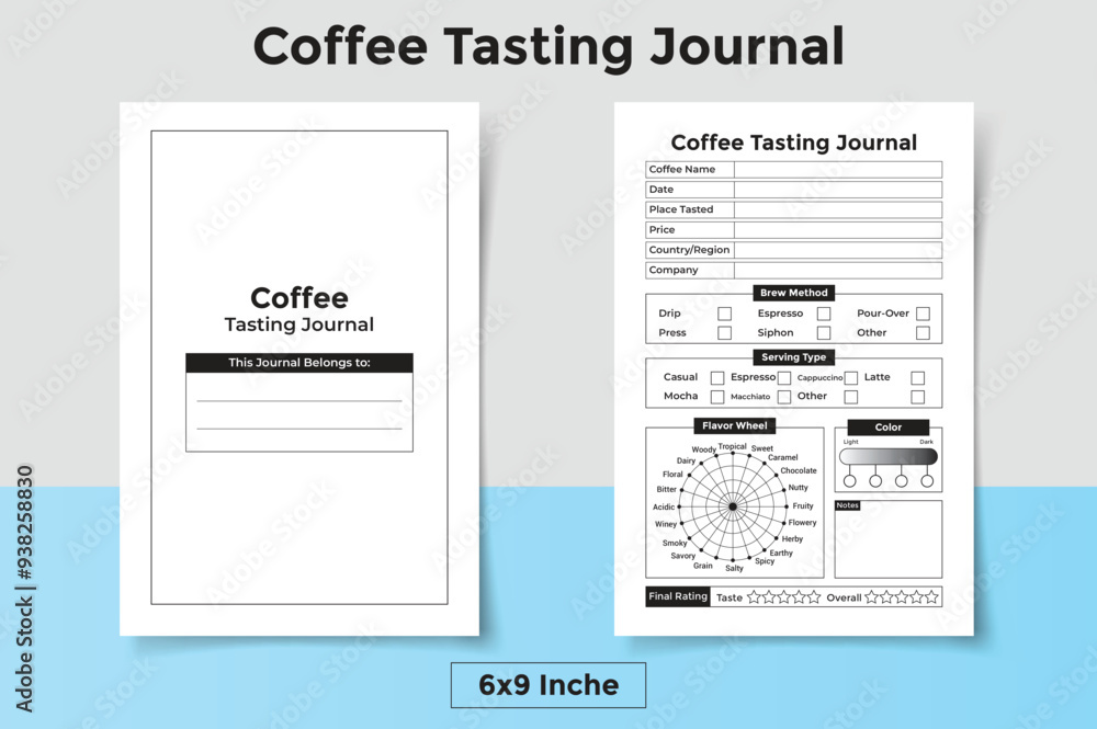 Coffee Tasting Journal Coffee Tasting Journal