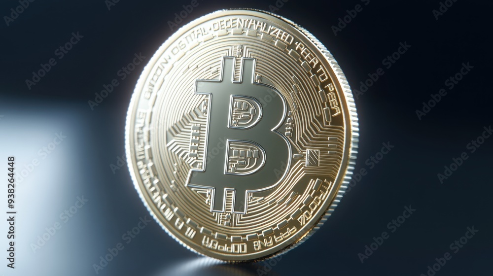 A coin with the letter B on it A coin with the letter B on it
