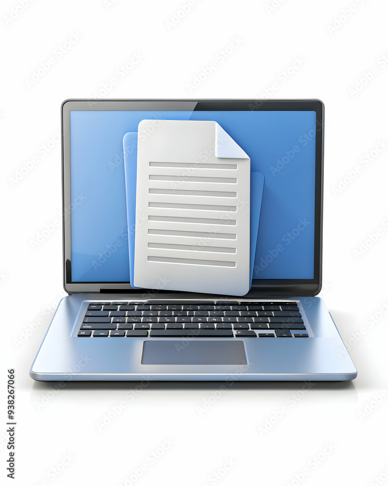 Vector illustration of laptop and document for online education and research. Perfect for educational designs and academic resources. Download on Photo Stock. Vector illustration of laptop and document for online education and research. Perfect for educational designs and academic resources. Download on Photo Stock.