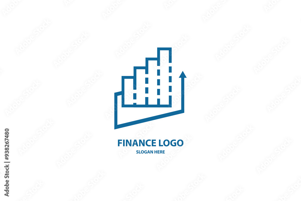 business finance blue colorful logo design design business finance blue colorful logo design design