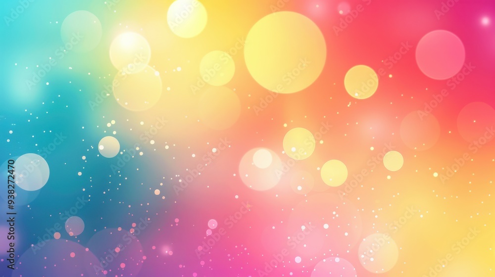 Obraz premium Colorful Bokeh Background