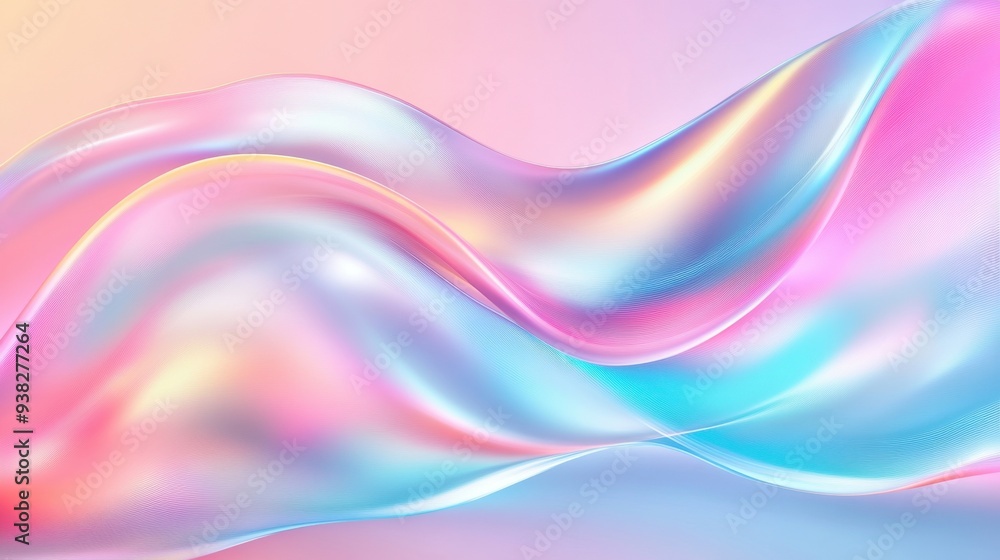 A colorful, flowing wave of water with a pinkish hue A colorful, flowing wave of water with a pinkish hue