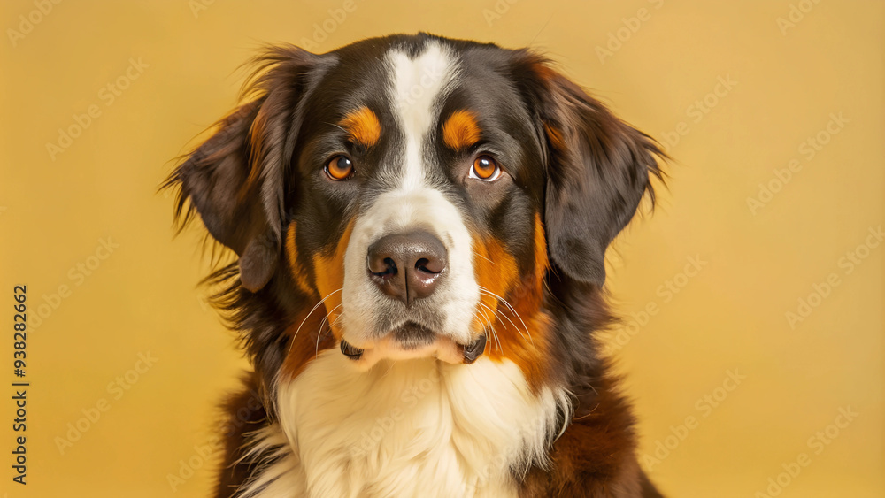 Bernese Mountain Dog.