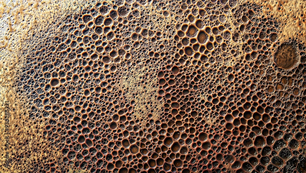 Bubbly Texture Close-up. Macro shot of foam bubbles. Bubbly Texture Close-up. Macro shot of foam bubbles.