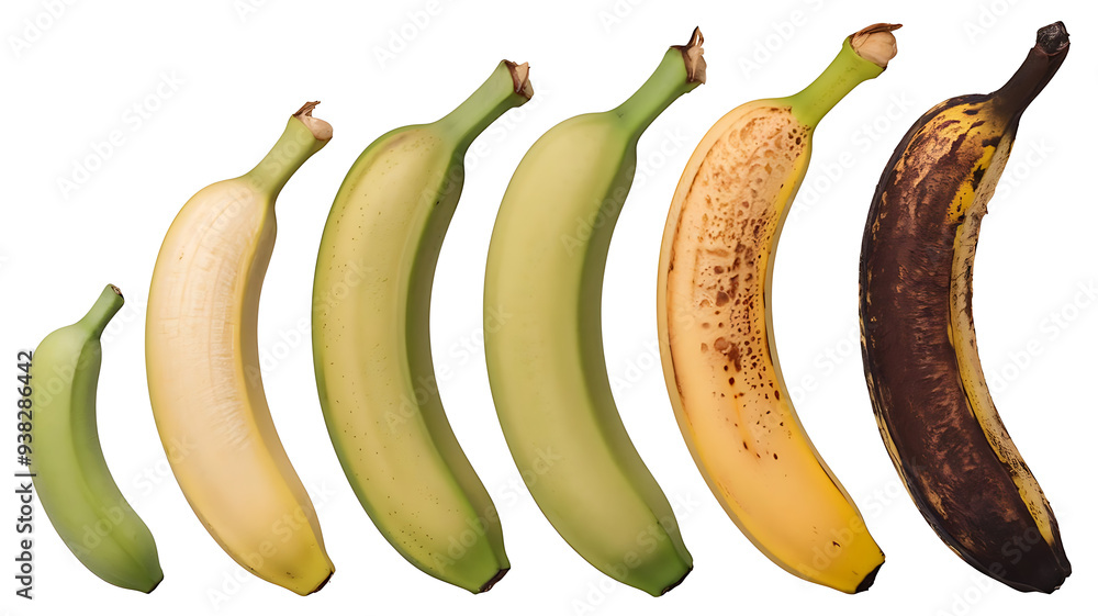 banana isolated on white banana isolated on white